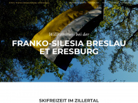 franko-silesia.de Webseite Vorschau
