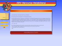 hercynia-heidelberg.de Webseite Vorschau