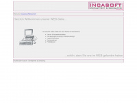 incasoft.de Webseite Vorschau