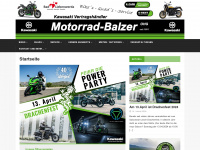 motorrad-balzer.de Webseite Vorschau