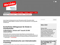 dielinke-mol.de Webseite Vorschau