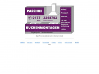 kuechenmontagen-paschke.de Webseite Vorschau