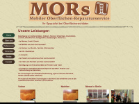mo-rs.de Webseite Vorschau