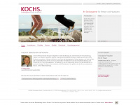 kochs-fensterbau.de Webseite Vorschau