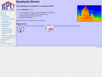 bauphysik-zimmer.de Webseite Vorschau
