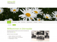 doerrwalde.de Webseite Vorschau