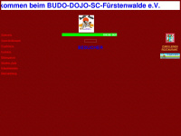 budo-dojo-sc-fuerstenwalde.de Webseite Vorschau