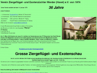 zev-werder.de Webseite Vorschau