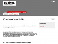 dielinke-uckermark.de Webseite Vorschau