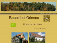 bauernhof-grimme.de Webseite Vorschau