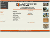drochner-bau.de Webseite Vorschau