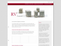 rv-produktion.de Webseite Vorschau