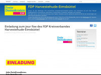 fdp-harvestehude-eimsbuettel.de Webseite Vorschau