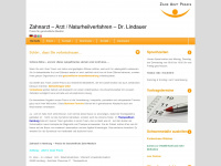 dr-lindauer.de Webseite Vorschau