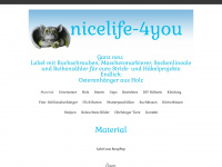 nicelife-4you.de Webseite Vorschau