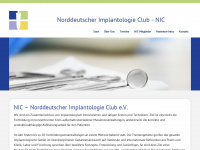 nic-hamburg.de Webseite Vorschau