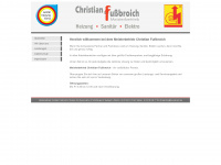 christian-fussbroich.de Webseite Vorschau