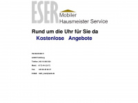 eser-service.de Webseite Vorschau