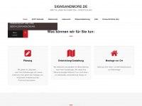 signsandmore.de Webseite Vorschau