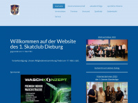 skatclub-dieburg.de Webseite Vorschau