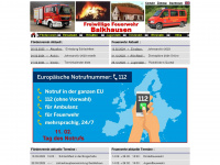 ff-balkhausen.de Webseite Vorschau