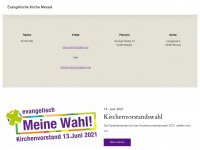 kirchemessel.de Webseite Vorschau