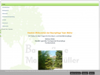 baumpflege-mueller.de Webseite Vorschau