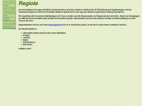 regiola.de Webseite Vorschau