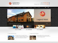 legend-hotel.de Webseite Vorschau