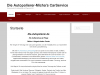 micha-carservice.de Webseite Vorschau