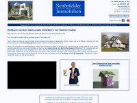 schoenfelder-immobilien.de Webseite Vorschau