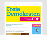 fdp-fuldatal.de Webseite Vorschau