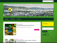gruene-herborn.de Webseite Vorschau