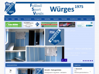 fsv-wuerges.de Webseite Vorschau