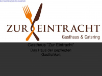 gasthaus-zur-eintracht.de Webseite Vorschau