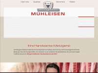 metzgerei-muehleisen.de Webseite Vorschau