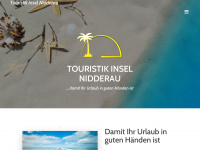 touristikinsel.de Webseite Vorschau