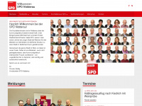 spd-nidderau.de Webseite Vorschau