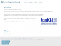 lauck-tragwerksplanung.de Webseite Vorschau