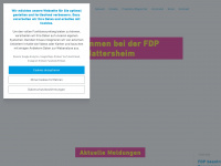 fdp-hattersheim.de Webseite Vorschau