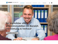 weber-immobilien-mtk.de Webseite Vorschau