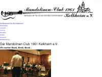 mandolinen-club-kelkheim.de Webseite Vorschau