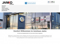 autohaus-janko.de Webseite Vorschau