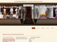 second-hand-langen.de Webseite Vorschau