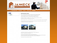 bauunternehmen-janneck.de Webseite Vorschau