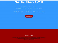 villa-sofie.de Webseite Vorschau