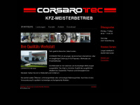 corsarotec.de Webseite Vorschau