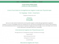 physiotherapie-gruener-kranz.de Webseite Vorschau