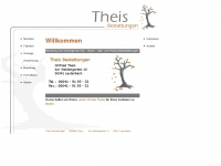 bestattungen-theis.de Webseite Vorschau