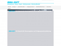 bma-soft.de Webseite Vorschau